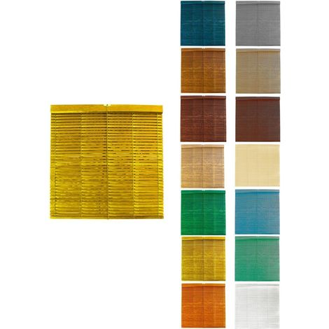 Persiana de Madera Alicantina con Polea Metálica - Estor Enrollable para Ventanas, Puertas, Salón (1/5)
