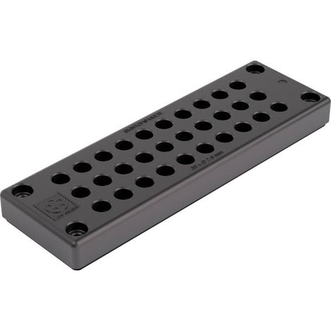 LAPP SKINTOP® MULTI Version 3 Piastra di ingresso per cavi multipli Ø (max.) 6 mm Spessore piastra (max.) 14 mm Policar