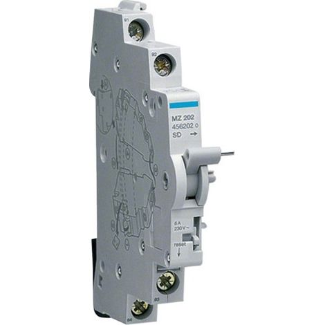 Contact de signalisation 230V 6A 1NO+1NC pour disjoncteur MZ202