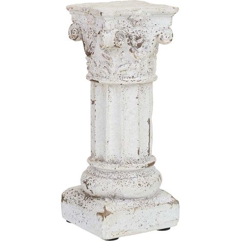 Columna de magnesio blanca 8x8x19.5h cm