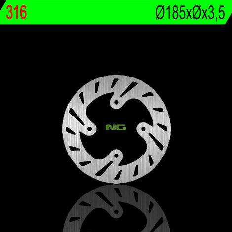 Disco de freno delantero NG para Beta Rev3 125/200/250 1999-2002 (185x3,5 mm)