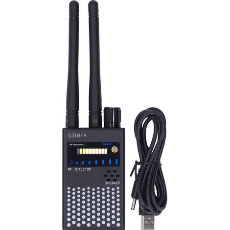 Détecteur de signaux anti-espionnage caméra scanner à double antenne outil de vérification pour bureau maison (1/5)