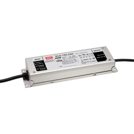 Mean Well ALIMENTATION À DÉCOUPAGE - 1 SORTIE - 150 W - 24 V - 3Y