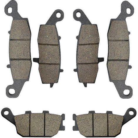 Plaquettes de frein avant et arrière pour motos Suzuki GSF650 Bandit, GSF 650, GSR750, SV400, SV650, SV 400 650, DL650, DL1000 et V-Strom DL 650 1000 (avant et arrière) (1/4)