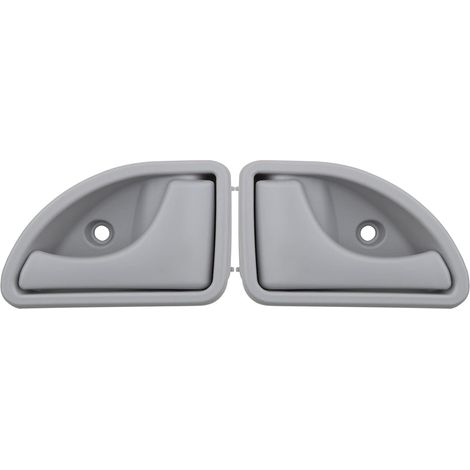 manijas de puerta delanteras izquierda y derecha para TWINGO/KANGOO (gris) (1/4)