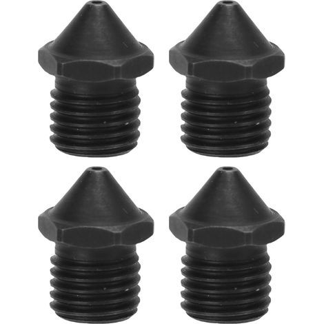 Kit de 4 buses d'imprimante 3D adaptées à CREALITY K2 Plus Hi, acier trempé amovible intégré, remplacement haute vitesse de 0,4 mm, résistant à l'usure (1/5)