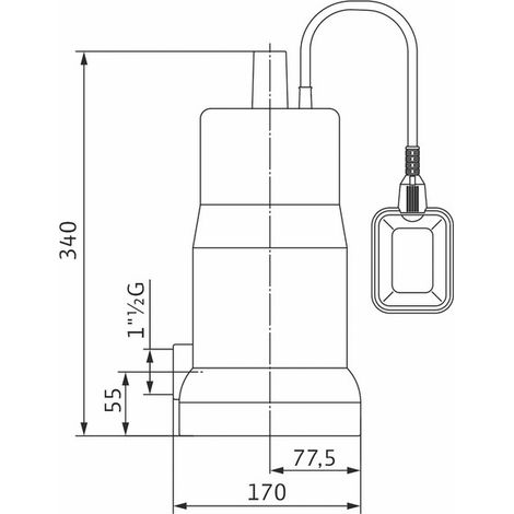 Pompe submersible Initial Drain 10-7 (1/3)