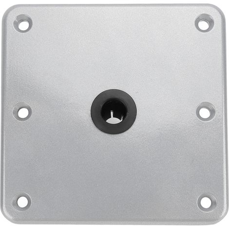 Base de siège bateau Toivize en alliage aluminium 17,8x17,8cm douille 19mm robuste (1/5)