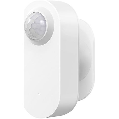 pièce. Couleur : Blanc. Matériau : ABS. Projecteur radar ZigBee 3.0 à ondes millimétriques 24G rouge. (1/5)