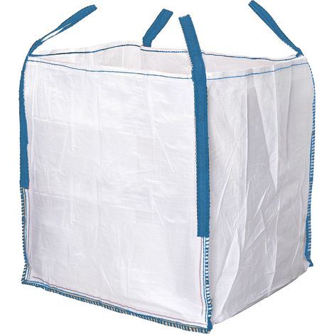 Raffia Big Bag Work Bag 90x90x90cm. Max load sec. 1000 kg. (1/2)