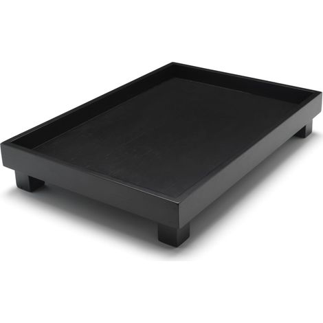 174001 Plateau en Bambou Noir 350 x 250 x 60 cm (1/5)