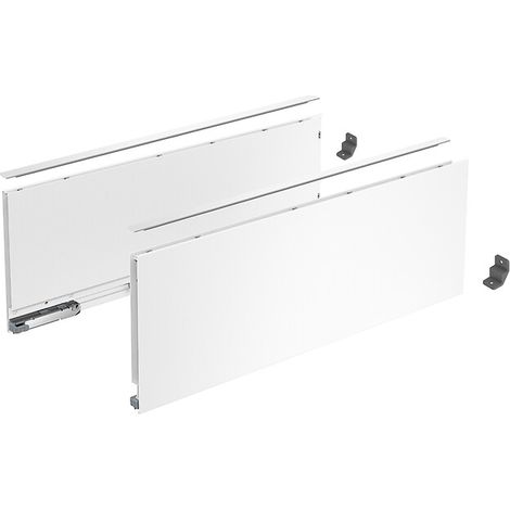 Kits profils côtés AvanTech YOU. tiroir casserolier hauteur 187 mm. longueur 300 mm. Blanc - HETTICH FRANCE SCS