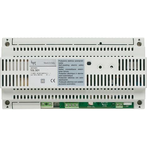 came bpt unité de commande/alimentation 230v pour le rail din va/301 62704600