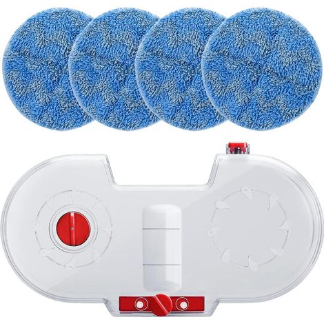 Réservoir d'eau Amovible et Tampons de Vadrouille Lavables, Kit d'accessoires pour Tête de Vadrouille pour Dyson V11 V10 V15 V8 V7 (1/5)