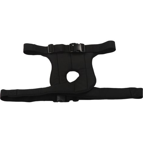 Harnais de sécurité pour cuisses de fauteuil roulant - Ceinture confortable et ajustable pour maintien patient (1/5)