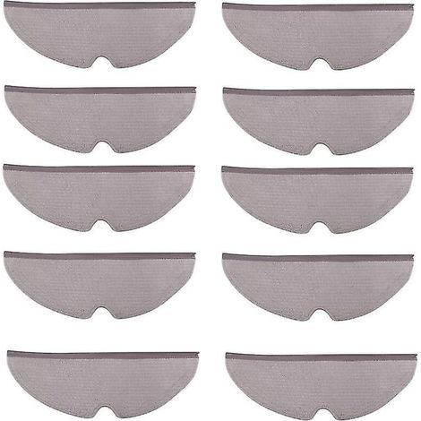Set mit 10 Wischaufsätzen, vollständige Abdeckung für die Staubsauger S5 Max, S50, S55, S6 und S6 Maxv (1/5)