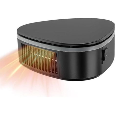 Autoheizung, 12V 150W Heizlüfter, 360° drehbare 2-in-1 Autoheizung (schwarz) (1/3)