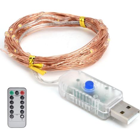 Lot de 1, Rideau Lumineux, 20 LED, 3 m, Décor Chambre Noël Mariage Fête, Jardin, Terrasse, Extérieur, Balcon, Patio, Clôture, Intérieur, Allée, Sapin, Ambiance Romantique (1/5)
