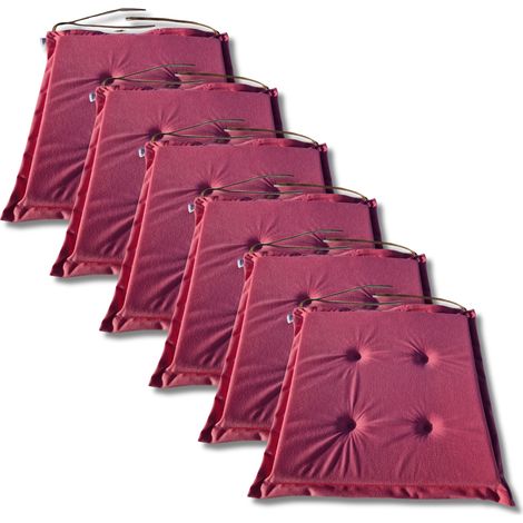 Cojines para silla 40x40x3 cm 1227 - juego de 6 (1/5)