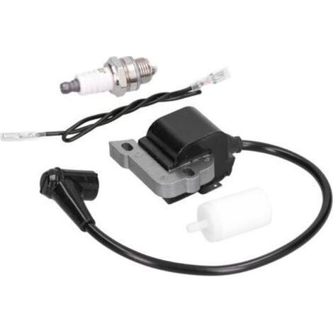 Kit Filtre à Air - Bougie d'Allumage - Pour Tondeuse et Débroussailleuse Husqvarna 240R 245R 245RX 250R 250RX 252RX - 1 Pièce (1/5)