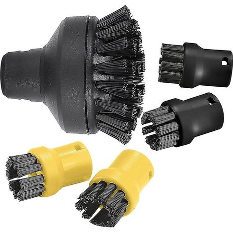 Cepillo de limpieza redondo para Karcher SC1 SC2 SC3 SC4 (para uso con vapor) (1/5)