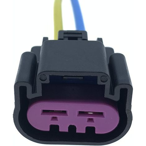 15454358 est un connecteur étanche à courant élevé pour faisceaux de câbles automobiles, modèle DJ70239A-6.3-21, fiche unique.