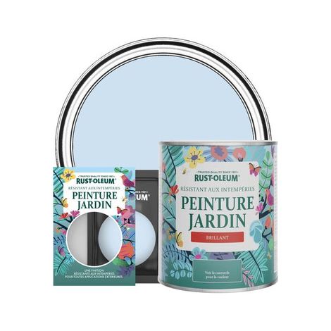 Peinture Jardin, Finition Brillante - Bleu Poudré (1/3)