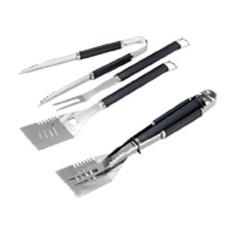 POSATE BARBECUE SET 03450 OMPAGRILL - INOX/SINTETICO CF=PZ 3 CM 45- 1 confezioni