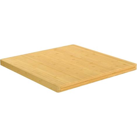 Dessus de table  Dessus de bureau  Plateau de table 70x70x4 cm bambou