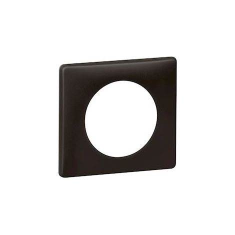 Plaque Legrand 1 poste Basalte – Fixation encastrée – Finition mate – Pour installation en intérieur