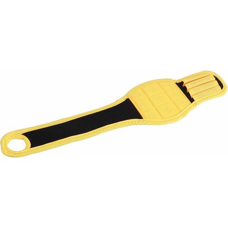 Bracelet magnétique ajustable, aimant portable pour maintenir les fixations à vis métalliques (jaune) (1/5)
