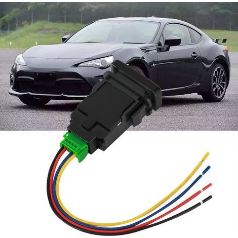 Interrupteur Bouton 4-Polaires 12V pour Toyota avec Indicateur LED (1/5)