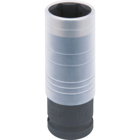Douilles à chocs 6 pans pour jantes aluminium SLIM POWER 22 mm (1/4)