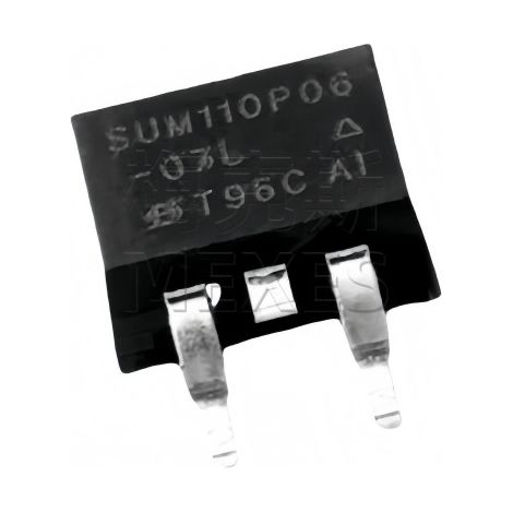 VISHAY P-channel MOSFET 60V 1 10A in TO263 package (pack of 5) SUM110P06-07L-E3