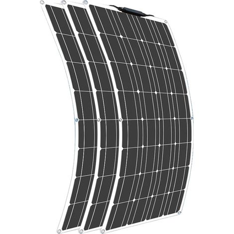 Solarmodul, monokristallines Design, hoher Wirkungsgrad, 19,8 V 50 W A2 (1/2)
