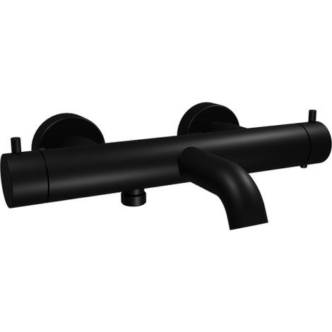 Bain Douche Thermostatique Triverde Blackmat - CRISTINA ONDYNA TV15713
