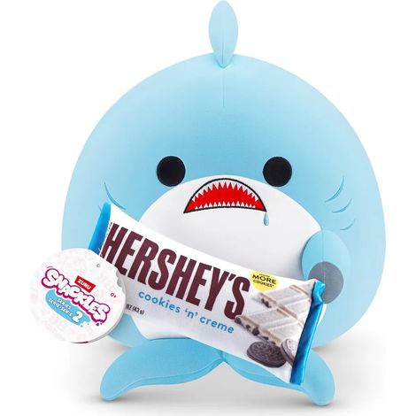 ZURU 77605H - Requin Snackles (Hershey Cookie n Cream) 20 cm - Série 2 (1/2)