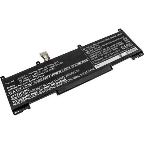 Batteria per laptop HP 3C, 45Wh, 3,95Ah, ioni di litio, RH03045XL-PL, RH03XL