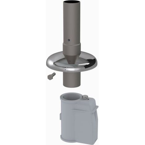 Eichenwald Montageset Modell 66 Einbauhalterung V4A Edelstahl ø40mm 2 Stück