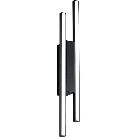 Applique murale LED dimmable 16W design moderne Movida 2 - Noir (1/2)
