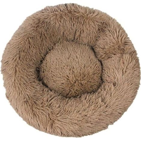Bardusch - Grand Lit Rond Doux De Cheveux Longs, Approprié Pour Des Chats Et Des Chiens Berceau D’animal Familier, 80 X 80 Cm (1/4)