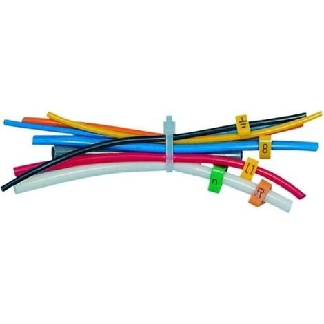 Marcador de direccionamiento de cables MZ-1, paquete número "3" = 250 unidades (1/2)