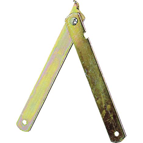 ASTA SNODATA PER CAVALLETTI cm 25 - 1 coppia  - Blister Koncreto