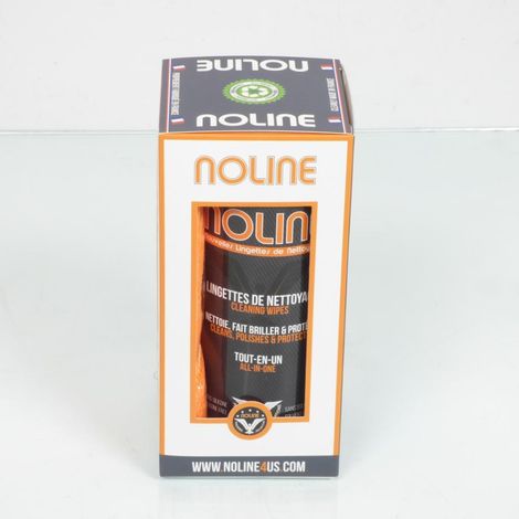 Lingettes nettoyantes Noline pour toutes surface moto scooter (1/3)