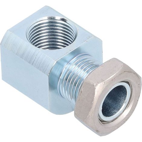 Extension of sensor of oxygen to 90 ° M18x1, 5, adapter of spaces d'extension in iron, fitting universal for car (1/5)