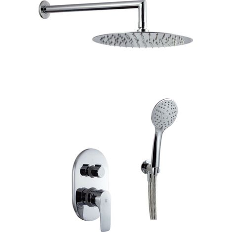 Set doccia da incasso per parete e soffitto  Serie SINUA - KÄLLA