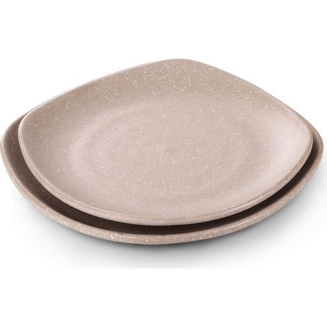Assiette Mélamine Stone Ø 22,5 à 27,5 cm - Pujadas (1/2)