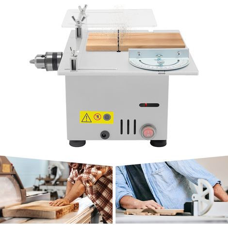 Mini-Tischkreissägen-Set Elektrische DIY Tischkreissäge Handgefertigte 9000U/min