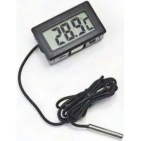 Wasserdichtes digitales LCD-Thermometer mit externer Sonde für genaue Temperaturmessung (1/5)