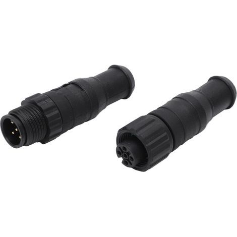 Zweiteilige Marine-NMEA-2000-Abschlusswiderstände, M12 Stecker/Buchse, 5-polig, IP67 wasserdicht, Lowrance-Netzwerk (1/5)